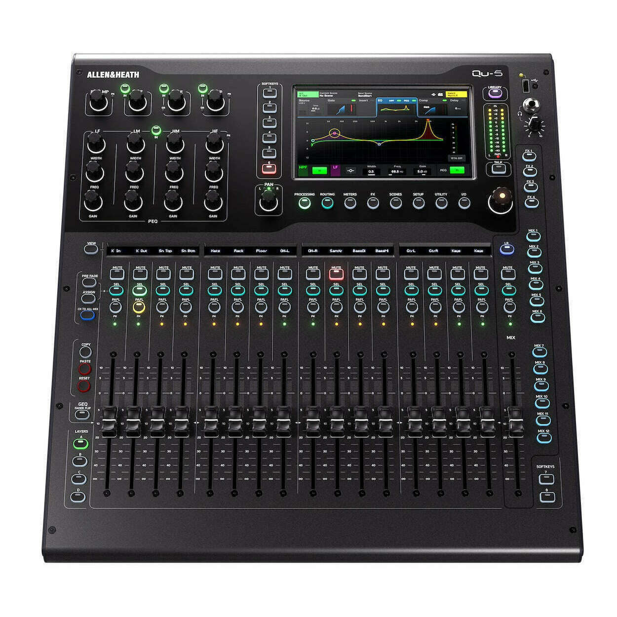 Allen & Heath Qu-5 38in/24out 96kHz Digital Mixer