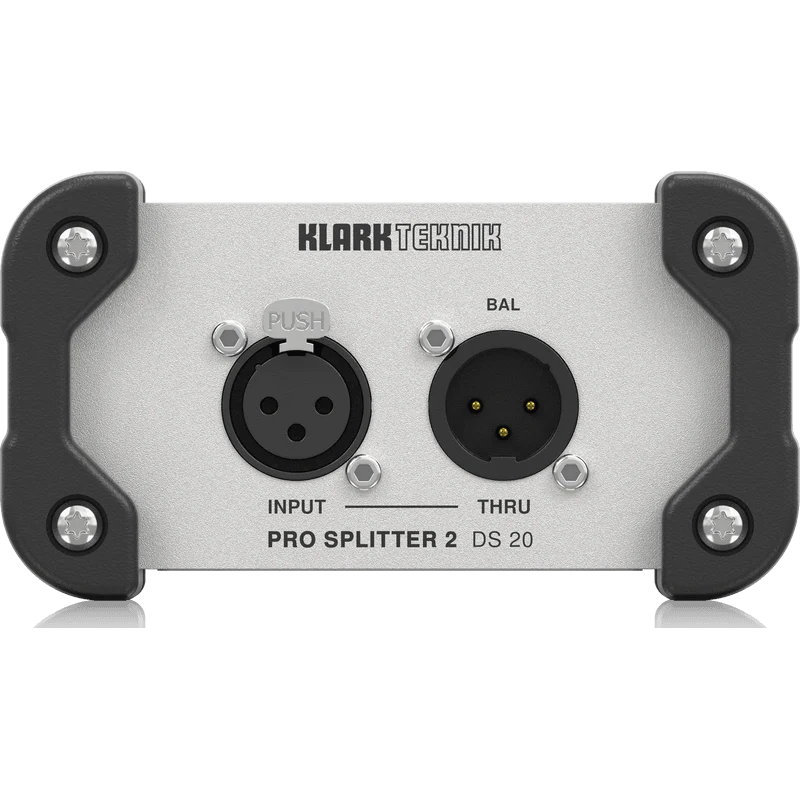 Klark Teknik DS 20 Passive 1-IN 2-Out Signal Splitter