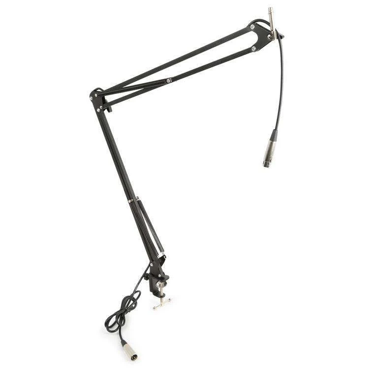 Vonyx Studio Desktop Boom Microphone Stand - includes cable