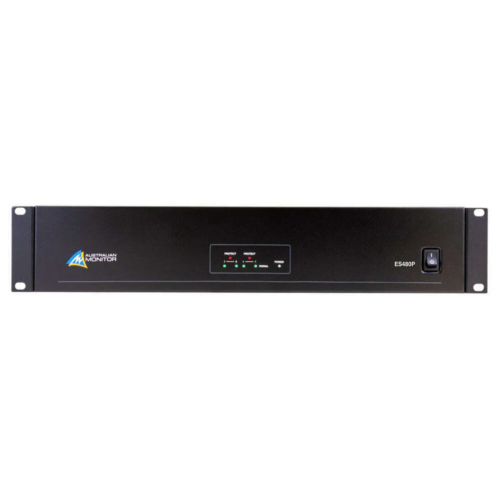 Australian Monitor ES480P 4x 80 watt Power Amplifier