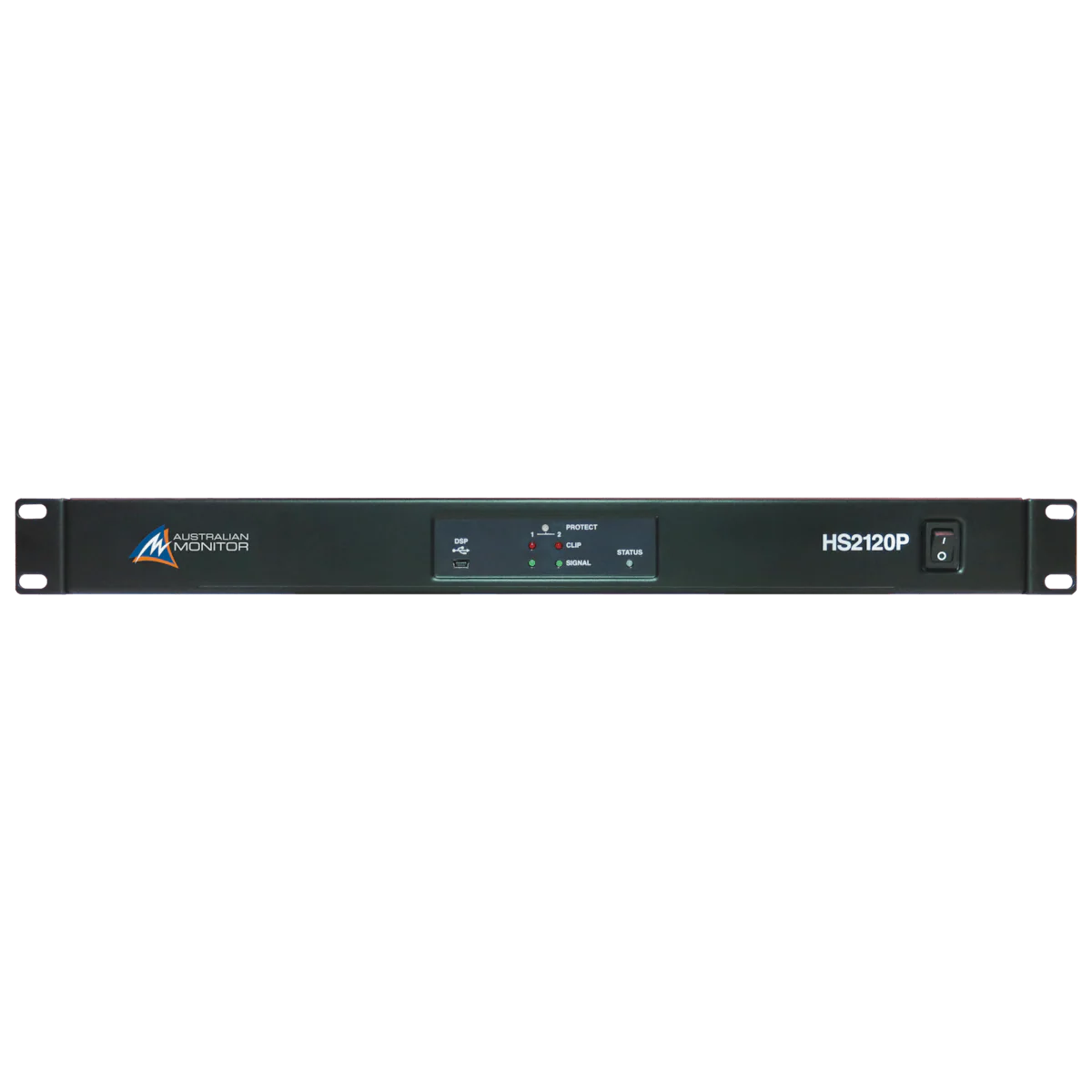 Australian Monitor HS2120P 2 x 120 watt Power Amplifier with DSP