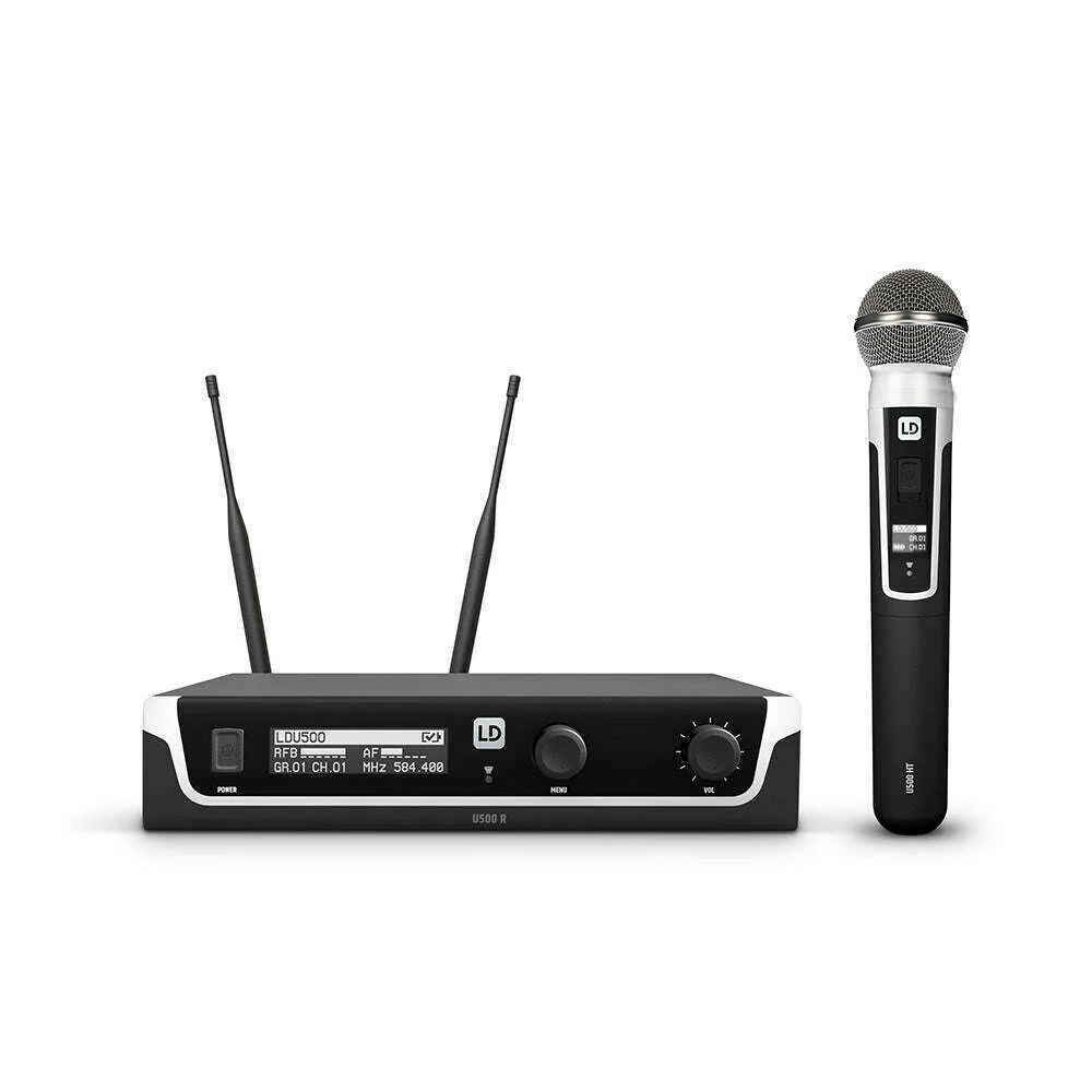 LD Systems U506HHD Handheld Wireless Microphone System (655-679 MHz)