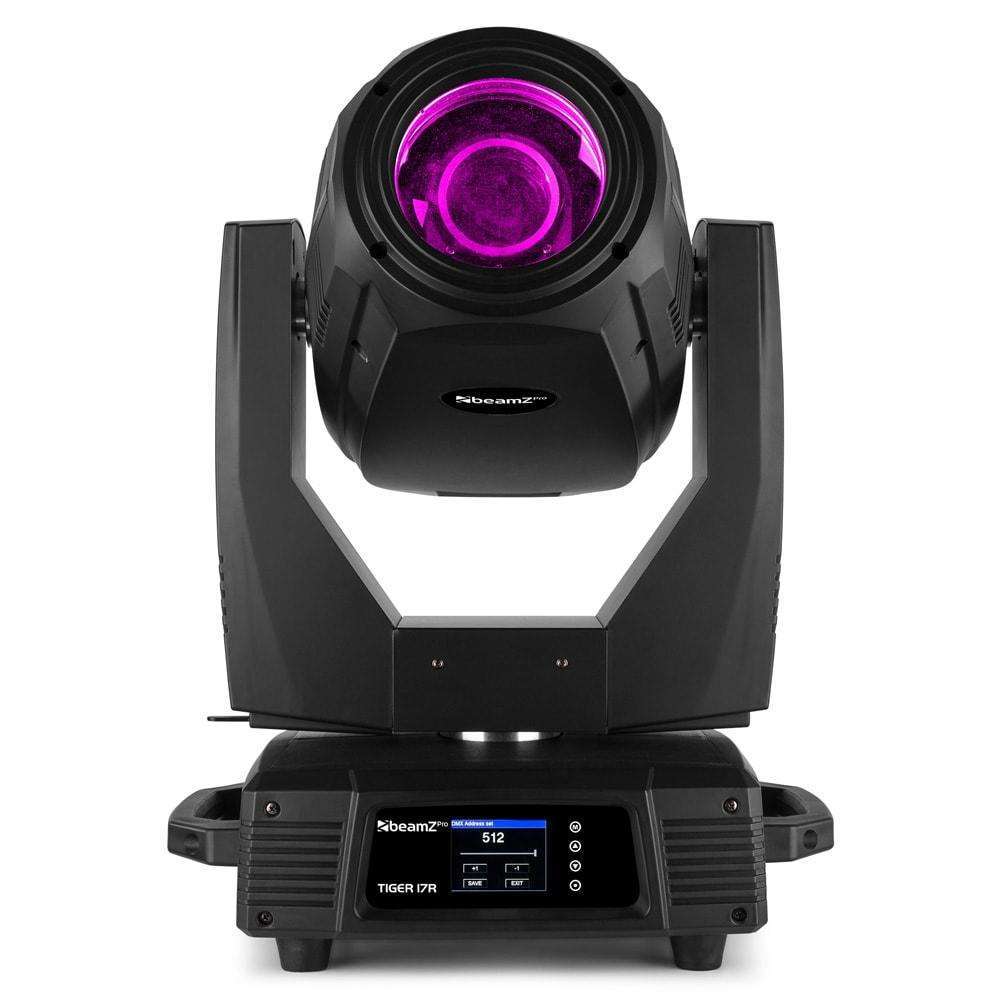 BeamZ TIGER17R BSW 350W Moving Head Pair in Roadcase