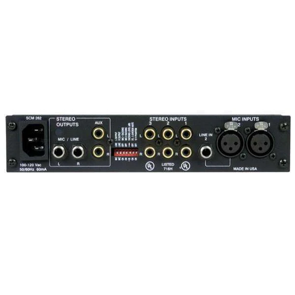 Shure SCM262 5 Channel Stereo Microphone Mixer