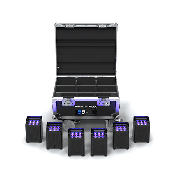 Chauvet DJ Freedom Flex H9 IP x6 LED Wireless Uplight Set