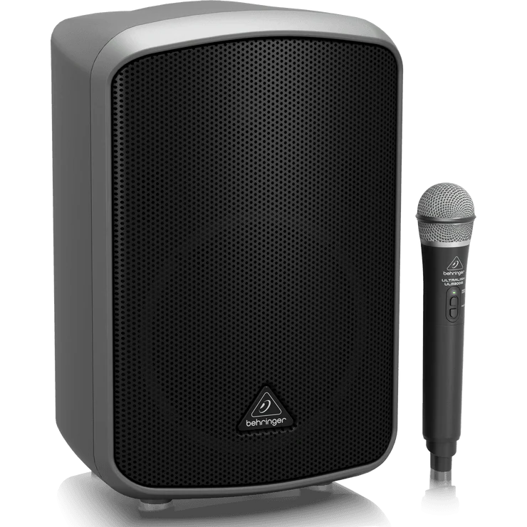 Behringer EUROPORT MPA200BT All-in-one Portable 200W PA System w/ Wireless Microphone, Bluetooth Connectivity and Battery Operation