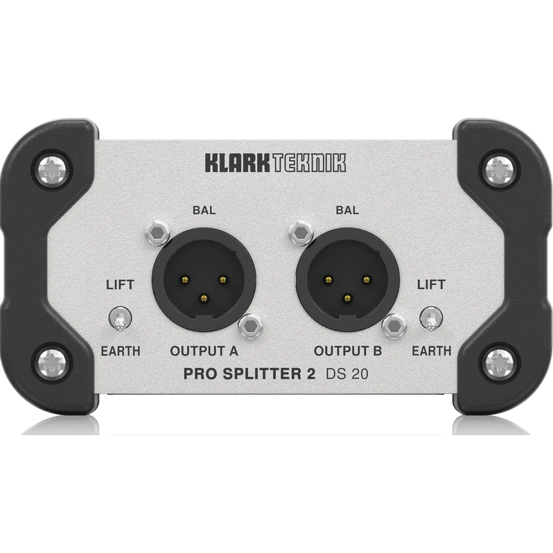 Klark Teknik DS 20 Passive 1-IN 2-Out Signal Splitter