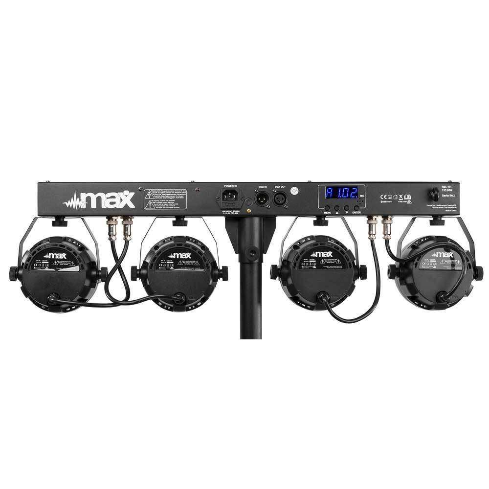 MAX PartyBar11 4x COB 20W RGB IRC