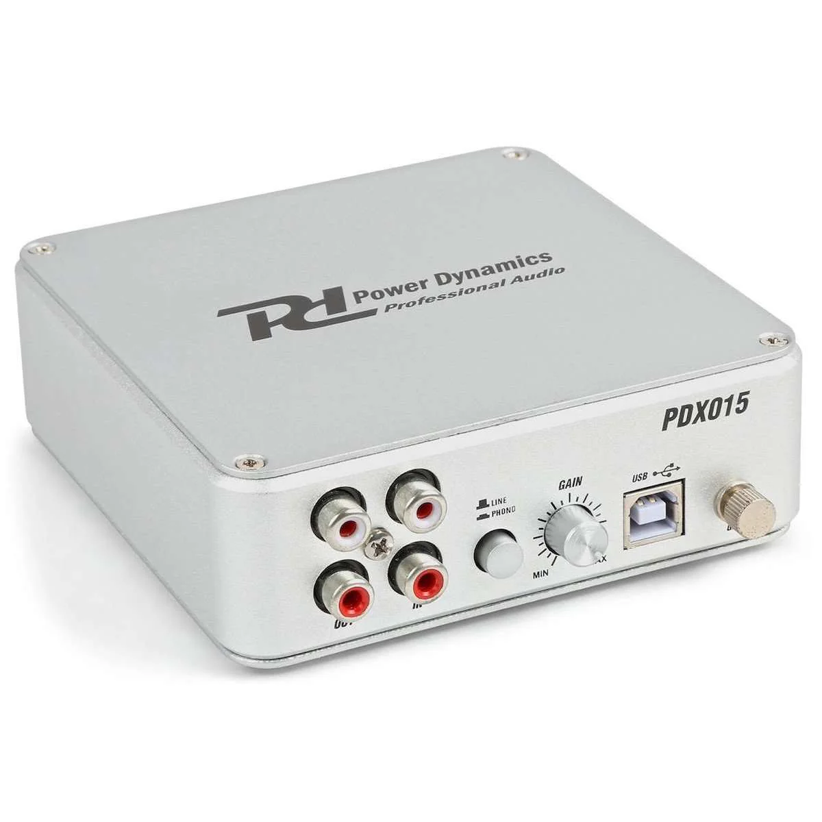 Power Dynamics PDX015 USB Phono Preamp with Software