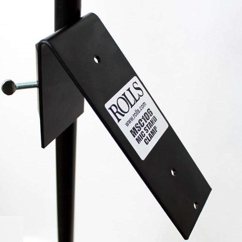 Rolls MSC106 Mic Stand Clamp for PM50s, PM351, HA43 Pro etc