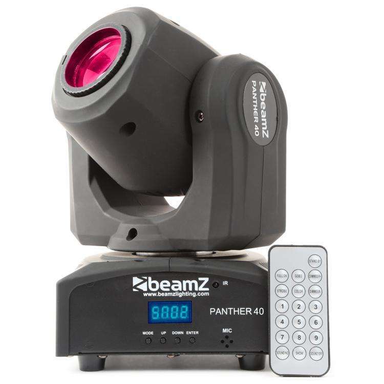 BeamZ Panther 40 LED Spot Moving Head IRC
