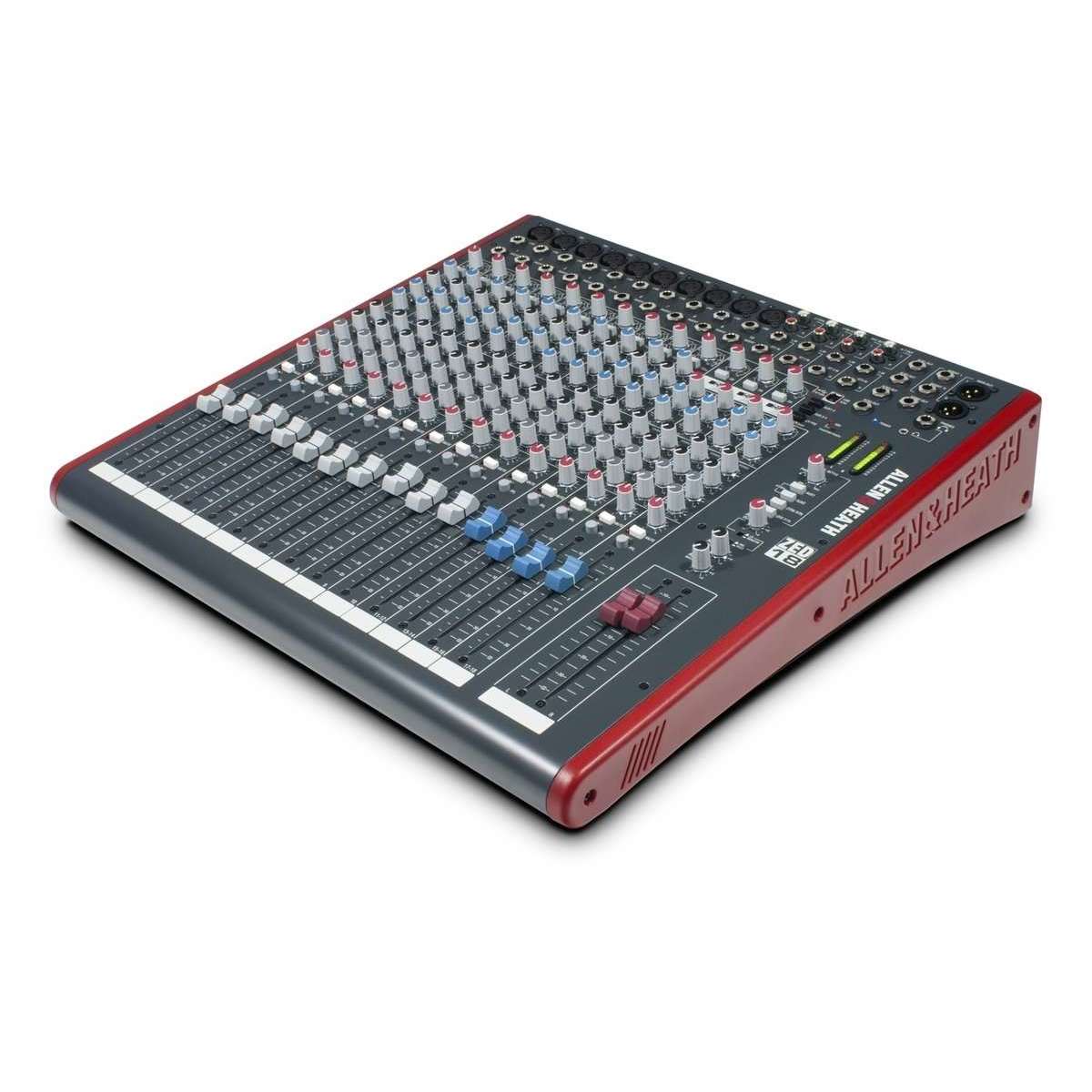 Allen & Heath ZED18 10 Mono + 4 Stereo Input Mixer with 3-band Mid-Sweep EQ & 4 Aux Sends