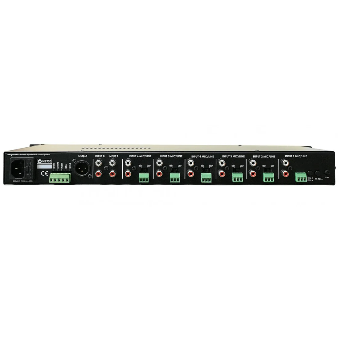 inDESIGN BM8 8 Channel Strip Mixer/Pre-amplifier