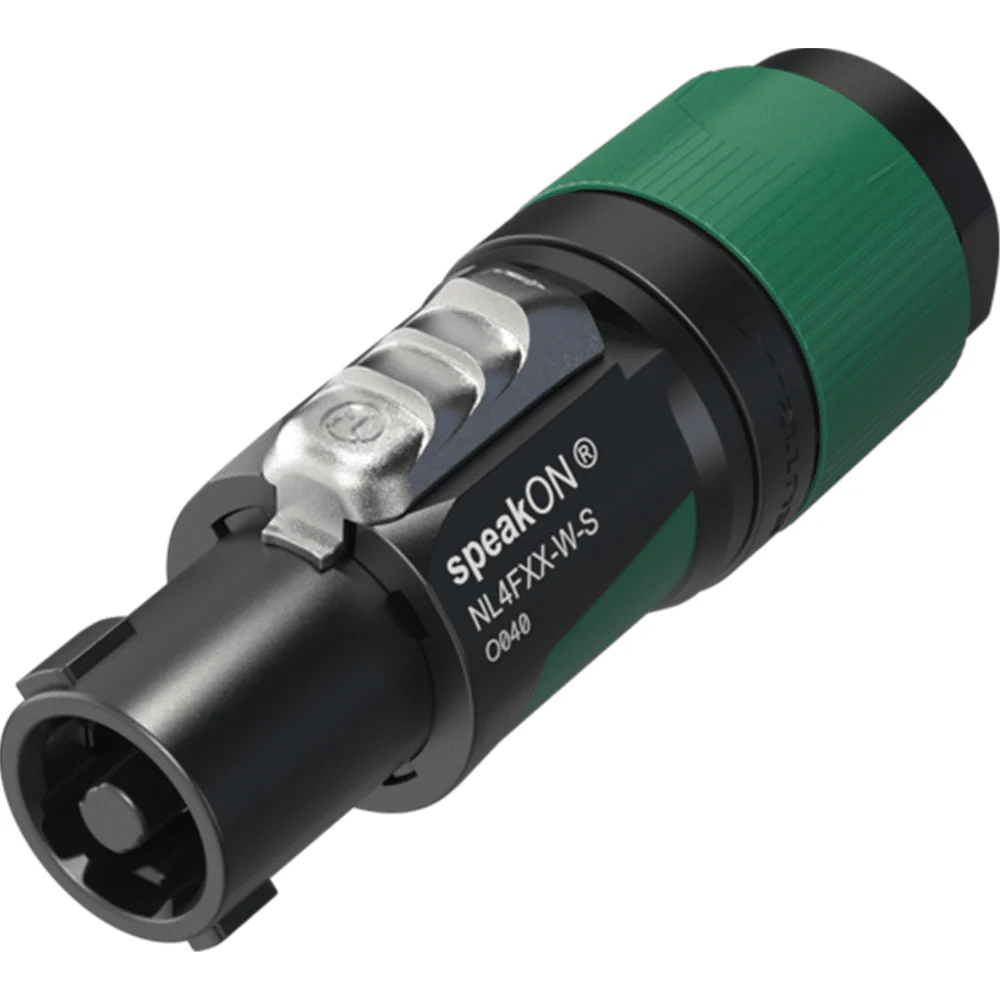 Neutrik NL4FXX-W-S 4-Pole Speakon Connector