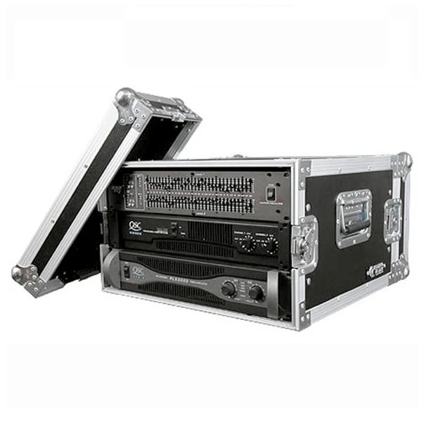 Road Ready RR6UAD 6 Unit Amplifier Rack Case