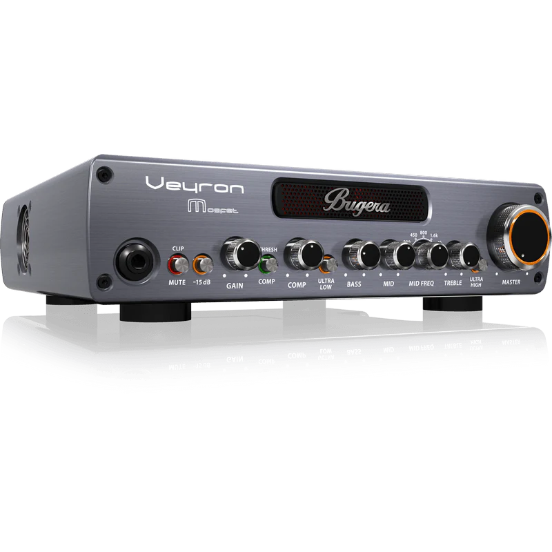 Bugera Veyron BV1001M 2,000-Watt Class-D Bass Amplifier with MOSFET Preamp