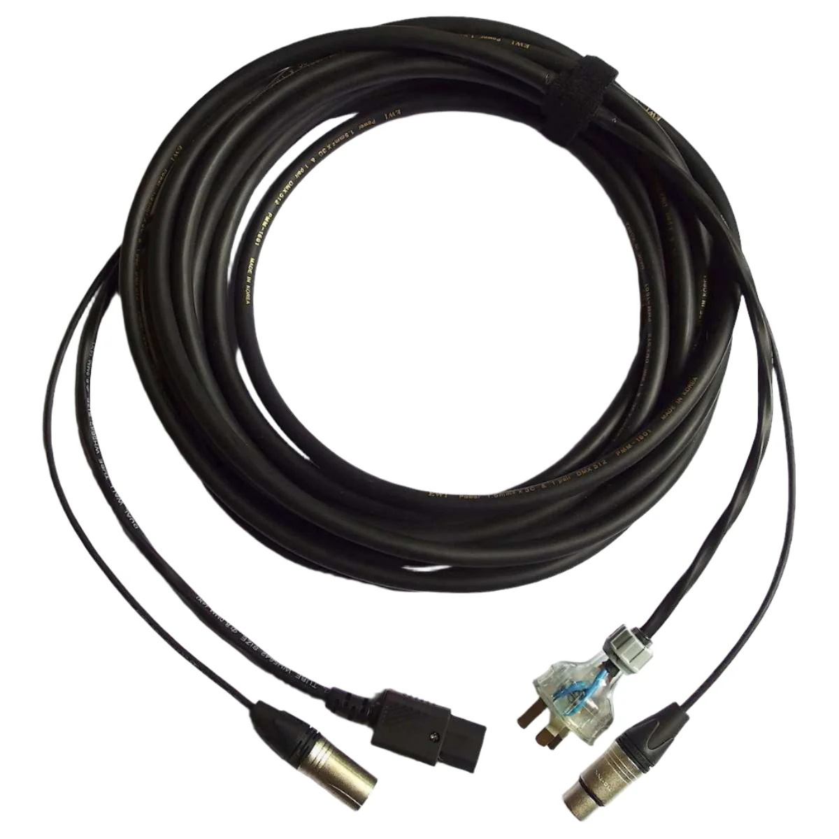 EWI PMM-1601 Combo 240v Power/Neutrik XLR Signal Cable - 2.5, 5, 10, 15 & 20 Metre