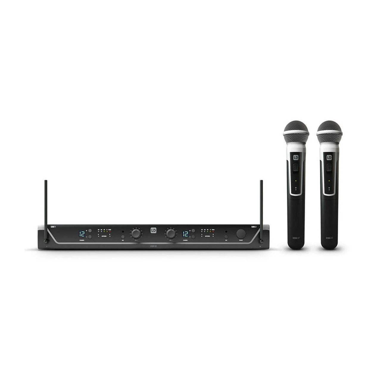 LD Systems U306HHD Dual Handheld Wireless Microphone System (655-679 MHz)