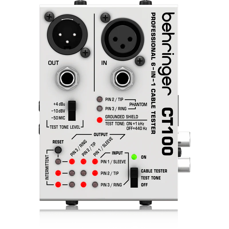 Behringer CT100 6-in-1 Cable Tester
