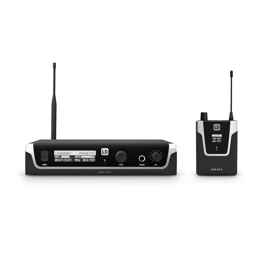 LD Systems U506 IEM Wireless In Ear Monitor System (655-679 MHz)