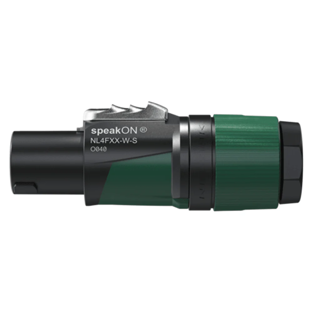 Neutrik NL4FXX-W-S 4-Pole Speakon Connector