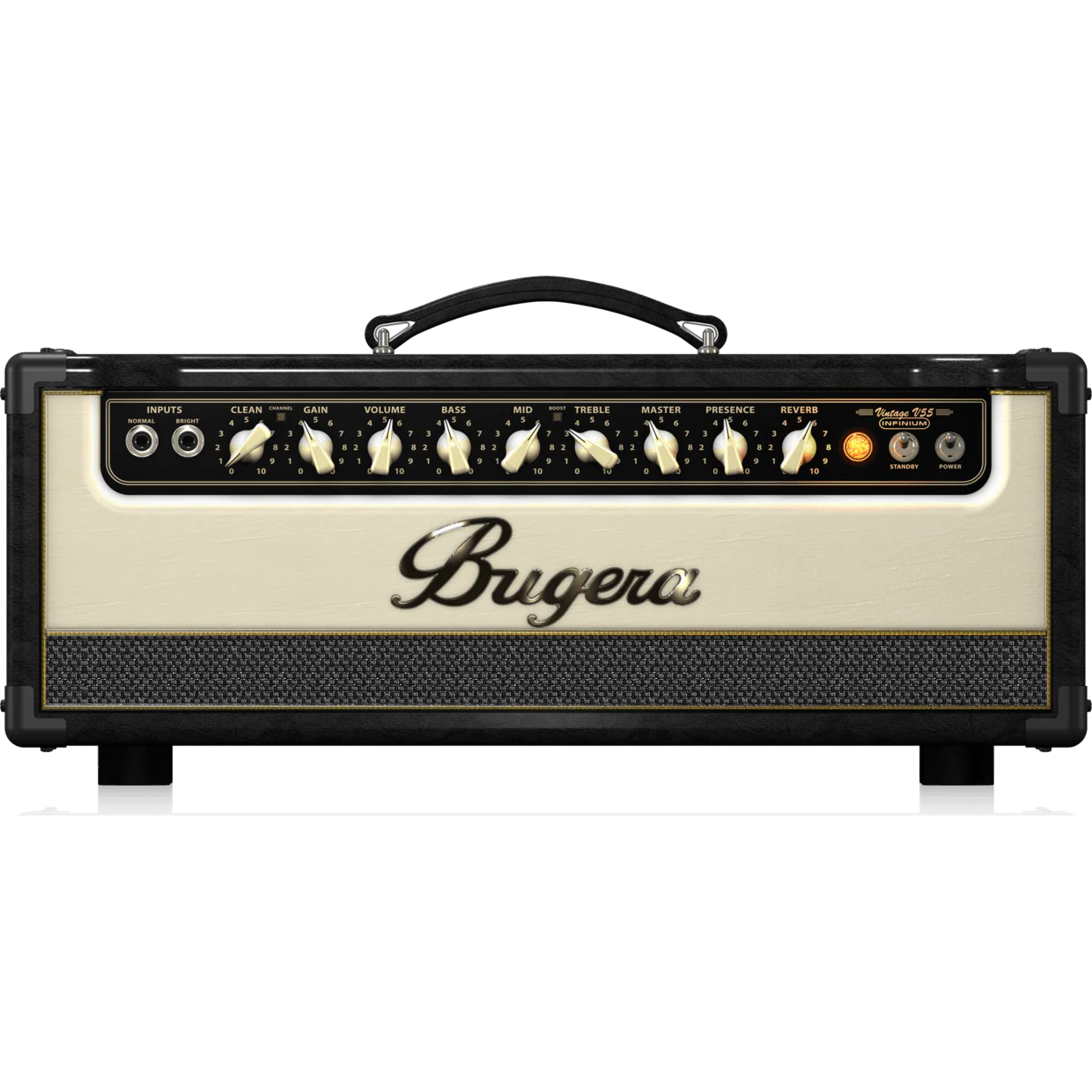 Bugera V55HD INFINIUM 55-Watt Vintage 2-Channel Tube Amplifier Head