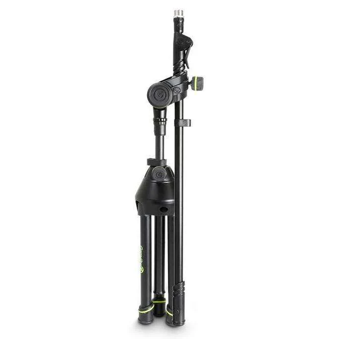 Gravity GMS3122HDB Short Kick Microphone Stand with Telescopic Boom Arm