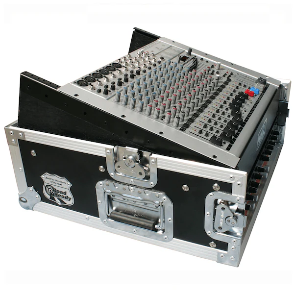 Road Ready RRM2U 10 Unit Slant Mixer Rack Plus 2U