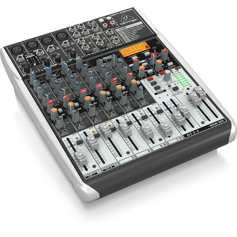 Behringer XENYX QX1204USB Premium 12-Input 2/2-Bus Mixer
