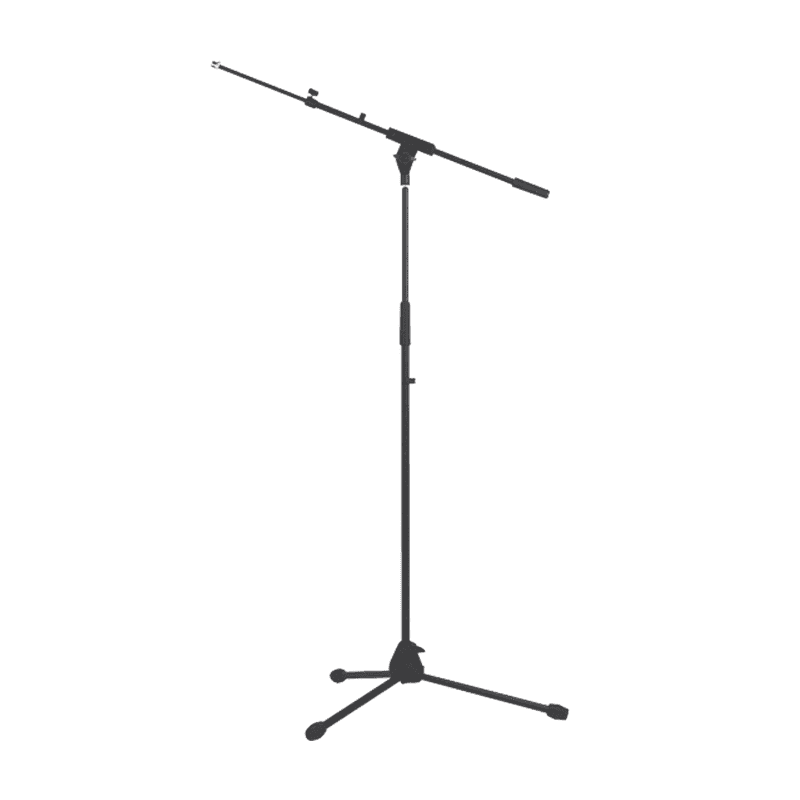 JTS TX-8 Dynamic Vocal Microphone, Boom Stand and Cable Package