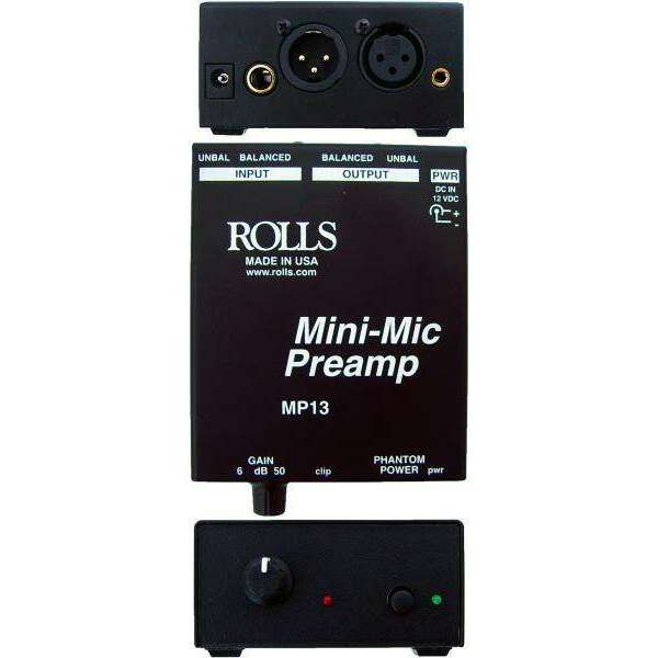 Rolls MP13 Mini Microphone Preamp