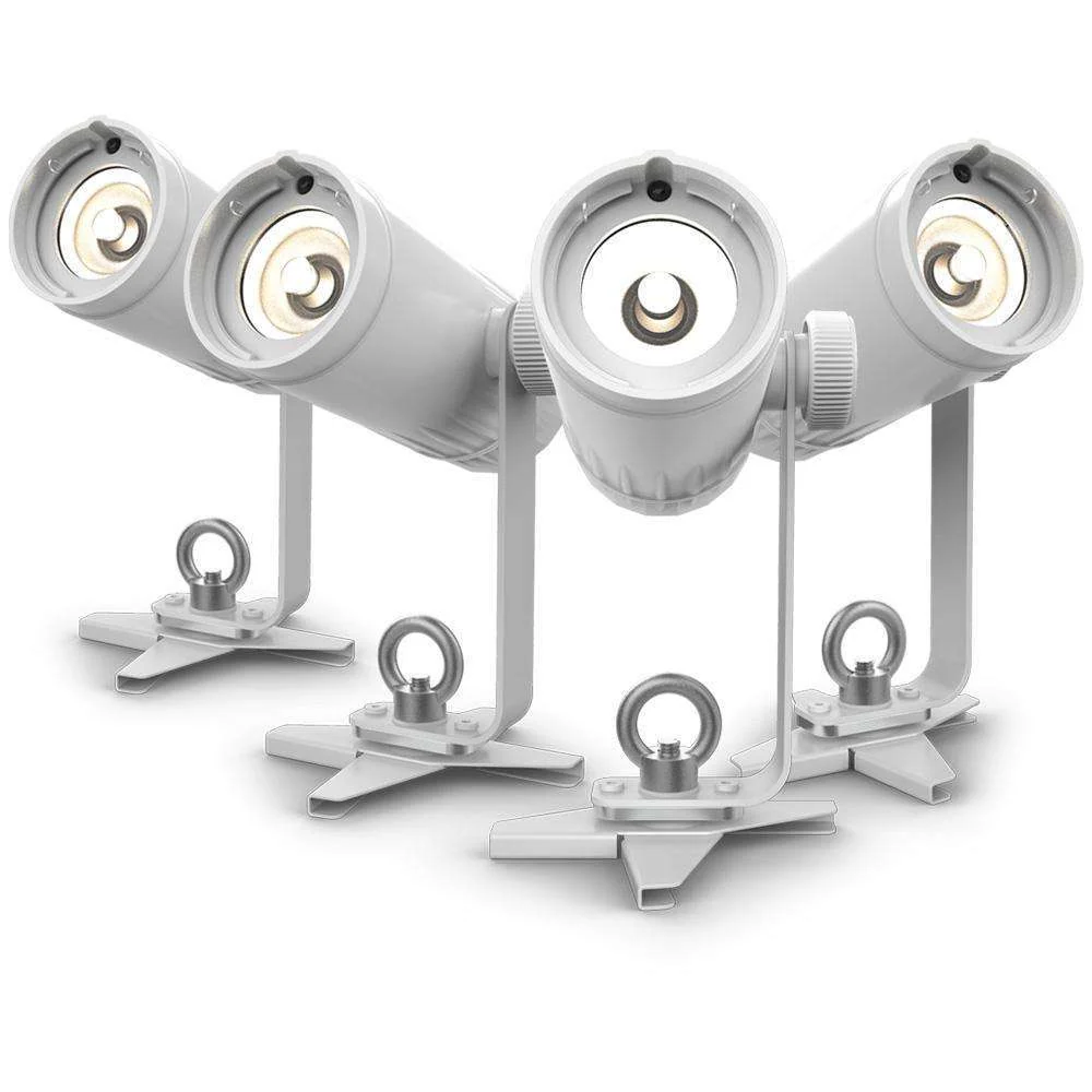 Chauvet DJ EzPin Battery Powered Pinspot - 4 Pack