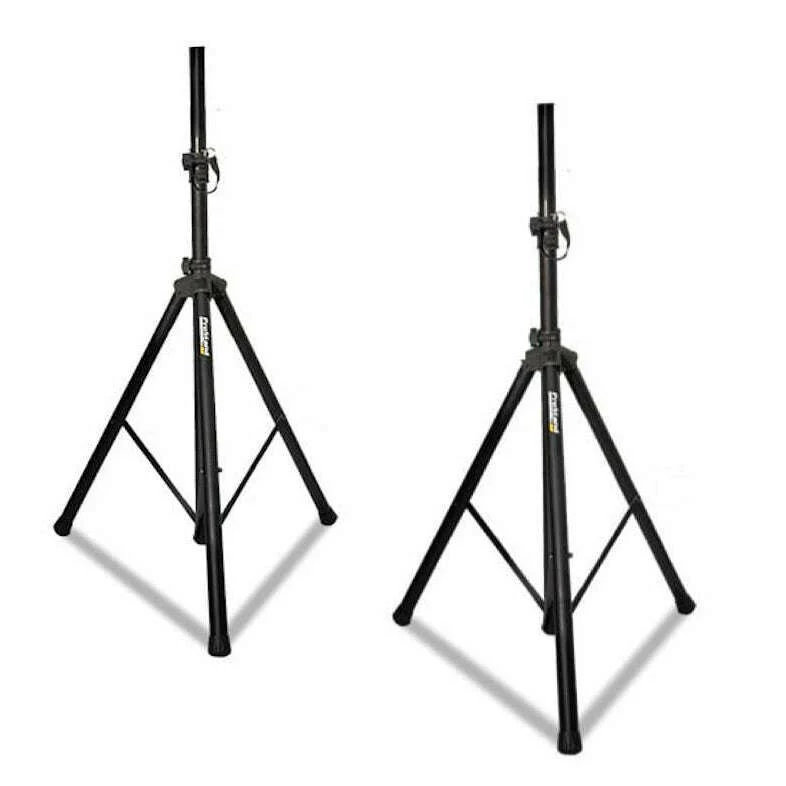 Speaker Stands Aluminium Black 25kg Capacity (pair)