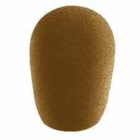 Cannon HS14T & HS18T Ear-Hook Headset Microphone Tan Windsock