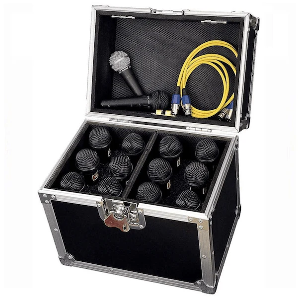 Road Ready RRM12S 12 Microphone Case