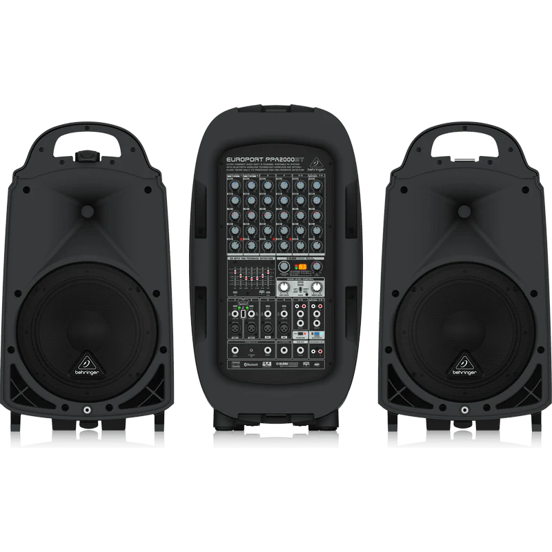 Behringer EUROPORT PPA2000BT 2000W 8-Channel Compact PA System