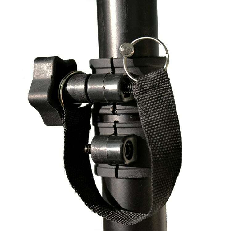 Speaker Stands Aluminium Black 25kg Capacity (pair)