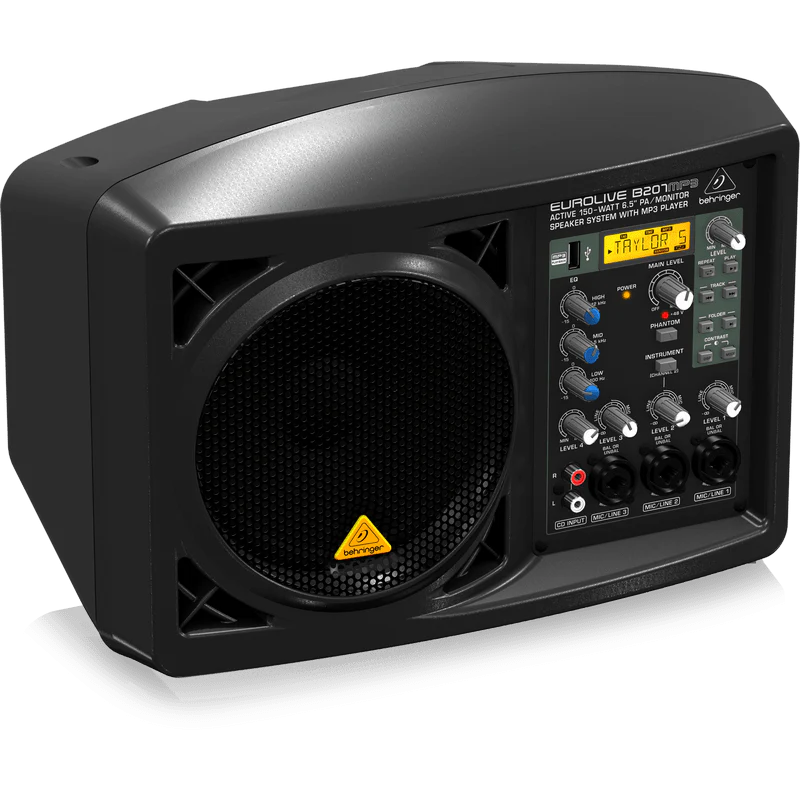Behringer EUROLIVE B207MP3 Active 150-Watt 6.5