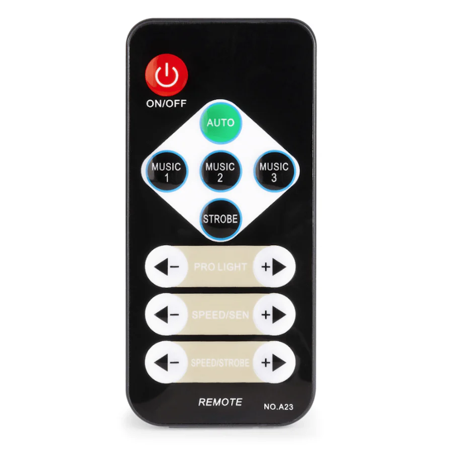 MAX PartyBar09 1x Par, 1x Strobe, 1x Derby + 1x Jellymoon LED