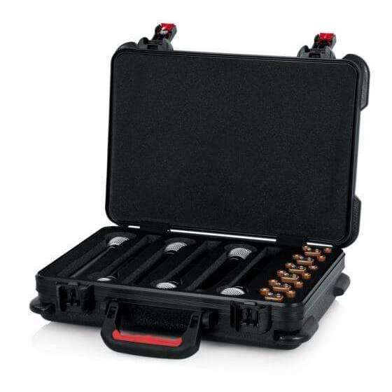 Gator GTSA-MICW6 Moulded Polyethylene Case for up to 6 Wireless Mics