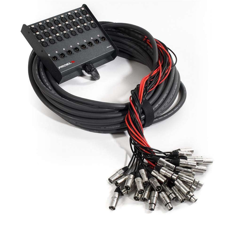 Proel EBN2408 24 Send - 8 Return Multicore - 25 Metres