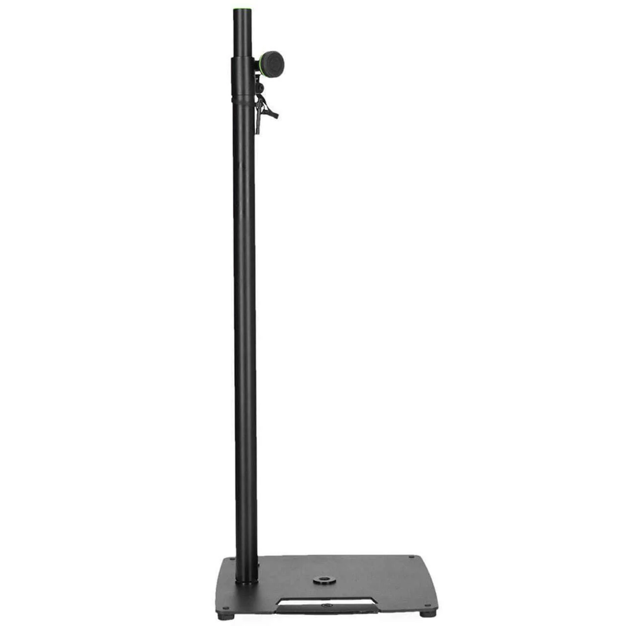 Gravity LS431CB Compact Square Steel Base Lighting and Speaker Stand