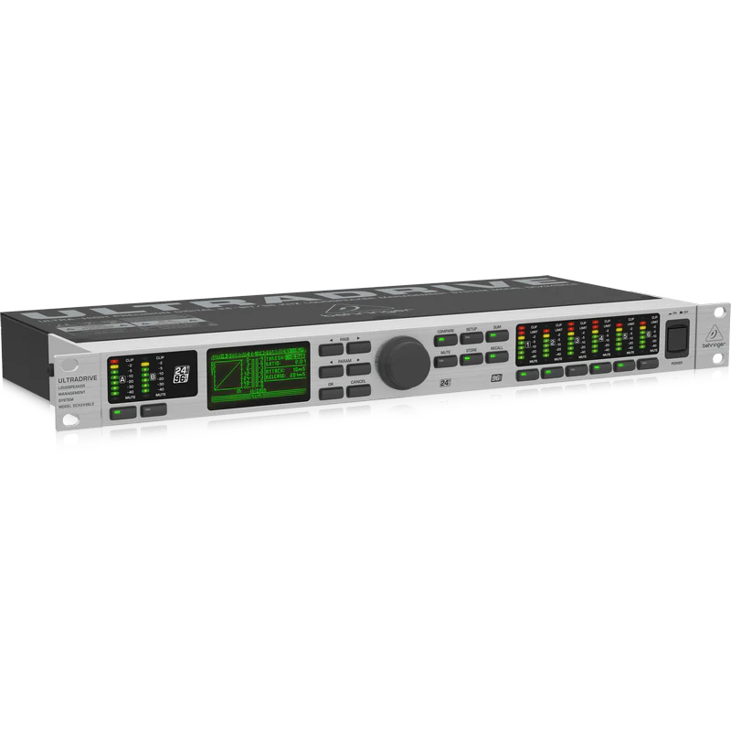 Behringer ULTRADRIVE DCX2496LE Ultra-High Precision Digital 24-Bit/96 kHz Loudspeaker Management System