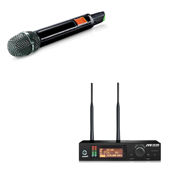 JTS UF-20 Single Channel Handheld Wideband Wireless System (624-694 MHz)