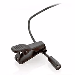 JTS CM-125iB Black Sub-Miniature Omni-Directional Lapel Microphone (Suited to TV & Broadcast)