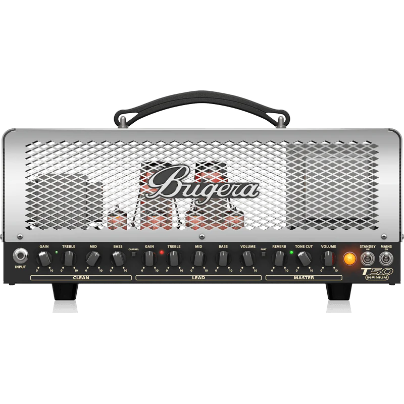 Bugera T50 INFINIUM 50-Watt Cage-Style Tube Amplifier Head