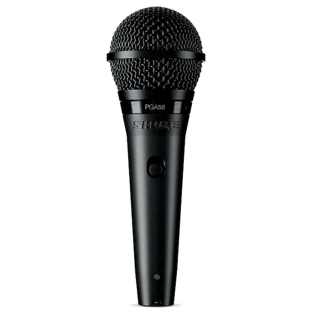 Shure PGA58 Cardioid Dynamic Vocal Microphone with Cable