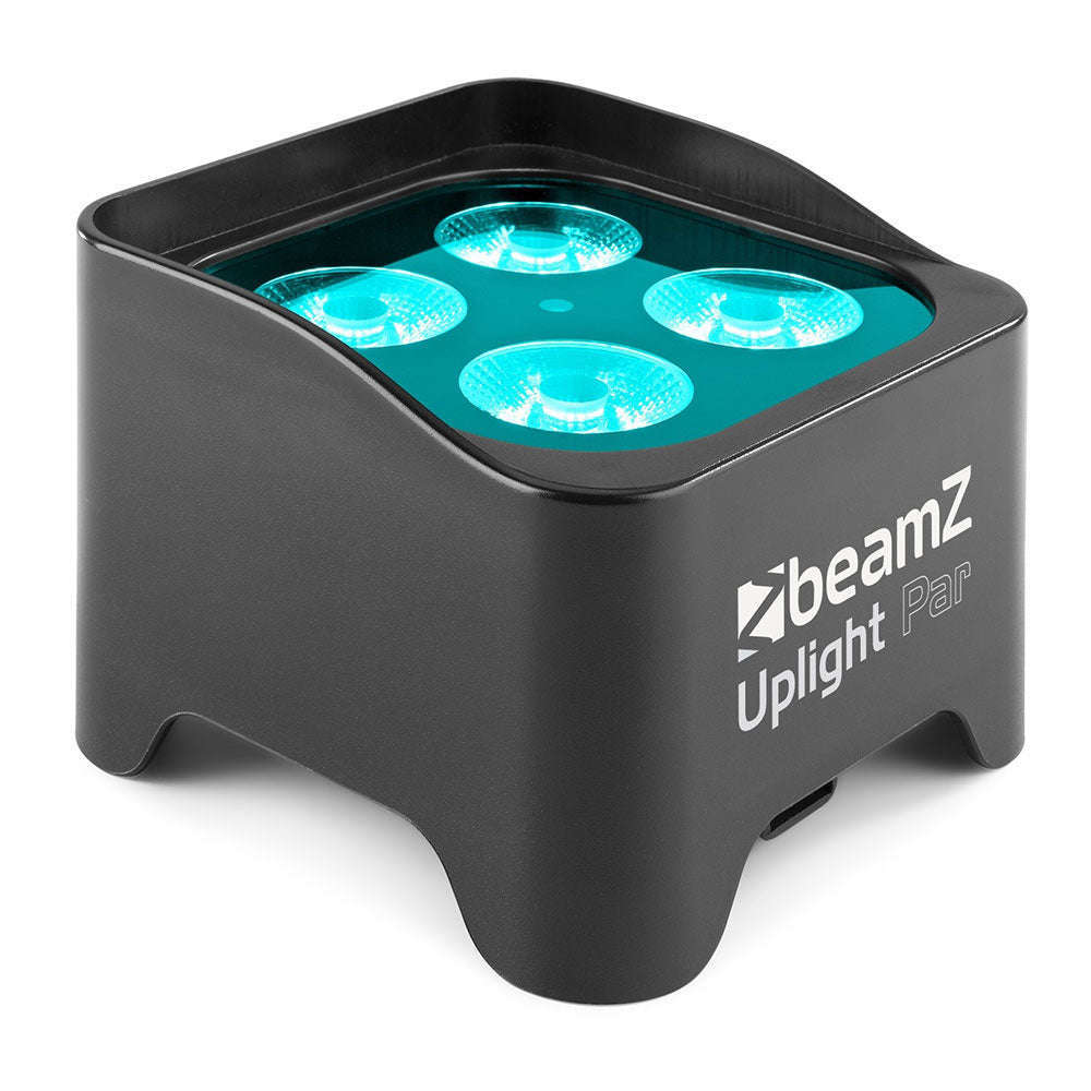 BeamZ BBP90 4x4W Battery Wireless DMX Uplight with Remote