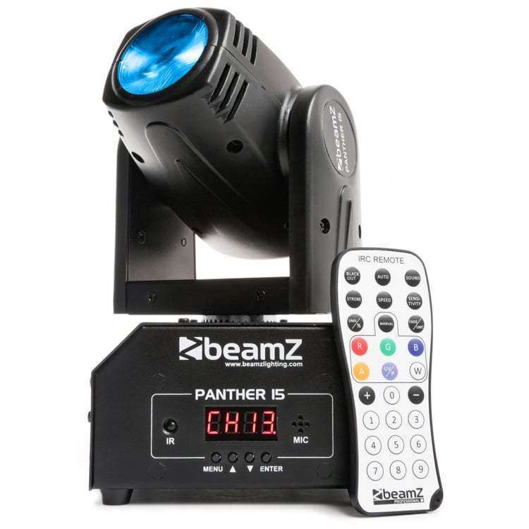BeamZ Panther 15 LED Beam Moving Head IRC