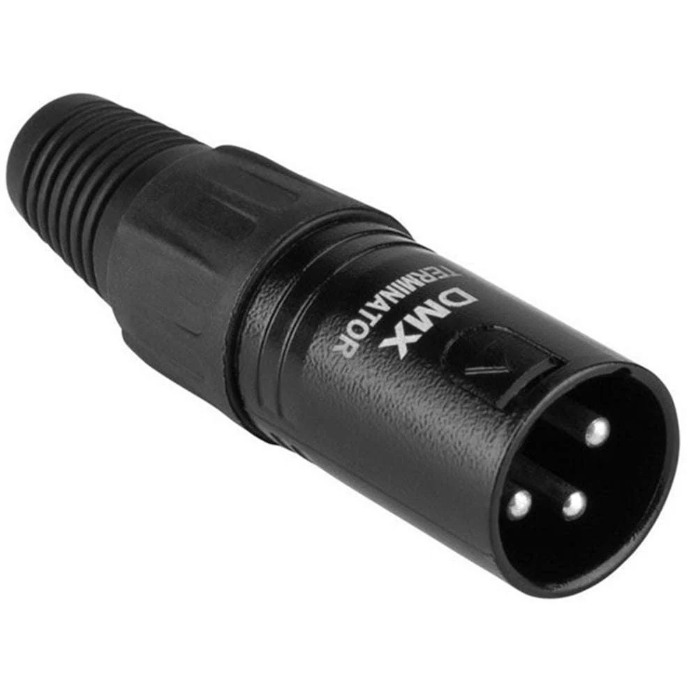 Power Dynamics CX107 3-pin DMX Terminator Plug